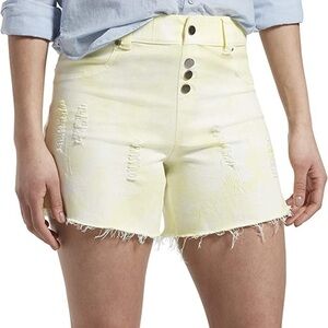 Hue Ultrasoft Highwaist Denim Short Zest - XS